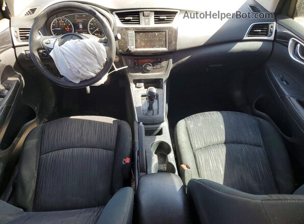 3N1AB7AP9KY440023 2019 NISSAN SENTRA White Առջևի վահանակի տեսք