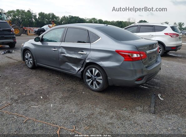 3N1AB7AP9KY447750 2019 NISSAN SENTRA Blue Tył lewy