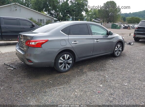 3N1AB7AP9KY447750 2019 NISSAN SENTRA Blue Tył prawy