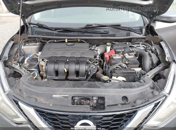 3N1AB7AP9KY447750 2019 NISSAN SENTRA Blue Widok z tyłu
