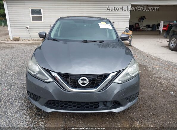 3N1AB7AP9KY447750 2019 NISSAN SENTRA Blue Widok wnętrza z tyłu