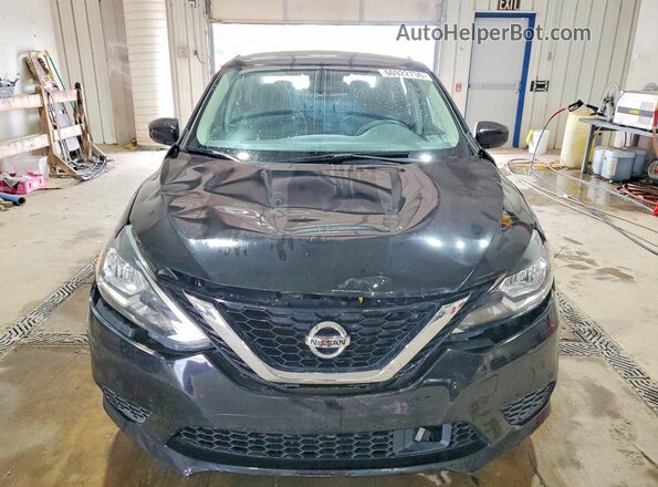 3N1AB7AP9KY451121 2019 NISSAN SENTRA Черный Вид спереди