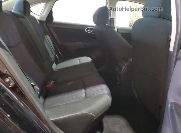 3N1AB7AP9KY451121 2019 NISSAN SENTRA Черный Вид задних сидений