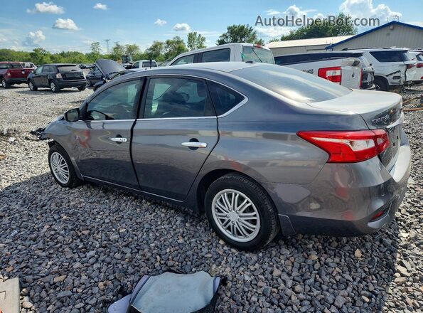 3N1AB7APXGL671260 2016 NISSAN SENTRA Silver უკანა მარცხენა