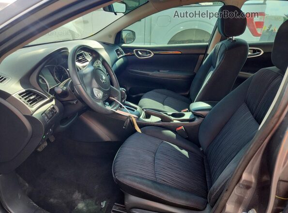 3N1AB7APXGL671260 2016 NISSAN SENTRA Silver წინა სალონის ხედი