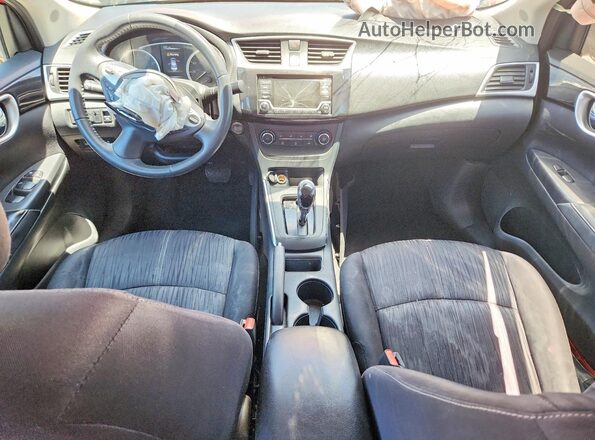 3N1AB7APXGL674286 2016 NISSAN SENTRA Red Dashboard view