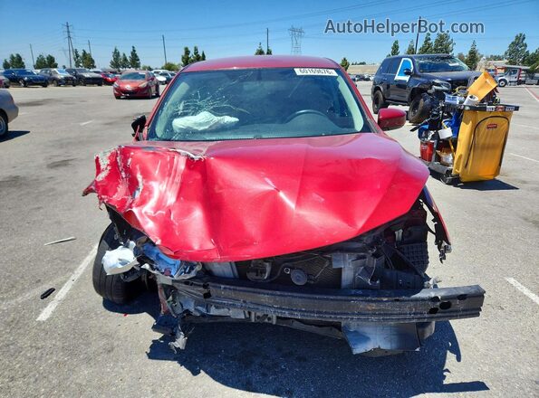 3N1AB7APXGL674286 2016 NISSAN SENTRA Red Front view