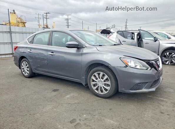 3N1AB7APXGL682016 2016 NISSAN SENTRA Угольный Передняя правая четверть