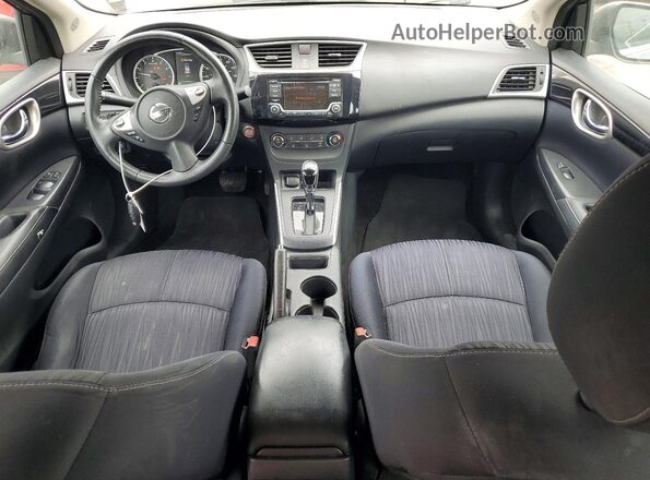 3N1AB7APXGL682016 2016 NISSAN SENTRA Угольный Вид панели приборов