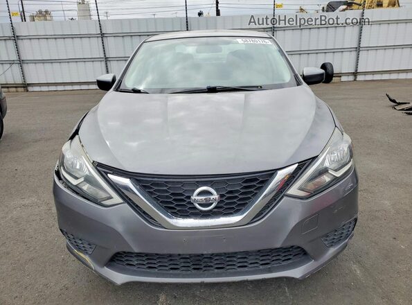 3N1AB7APXGL682016 2016 NISSAN SENTRA Угольный Вид спереди
