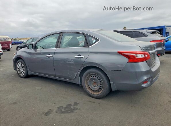 3N1AB7APXGL682016 2016 NISSAN SENTRA Угольный Задняя левая четверть