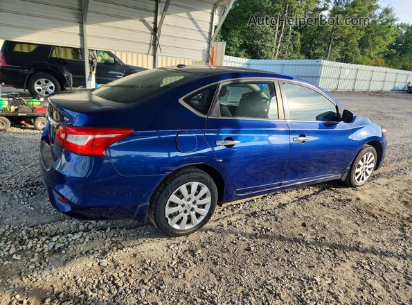 3N1AB7APXGY220073 2016 NISSAN SENTRA Blue უკანა მარჯვენა