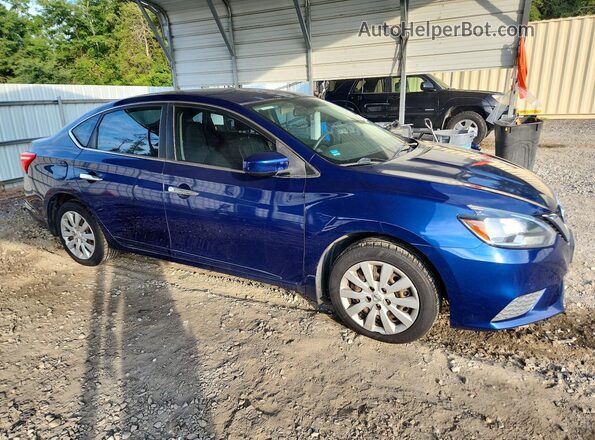 3N1AB7APXGY220073 2016 NISSAN SENTRA Blue წინა მარჯვენა