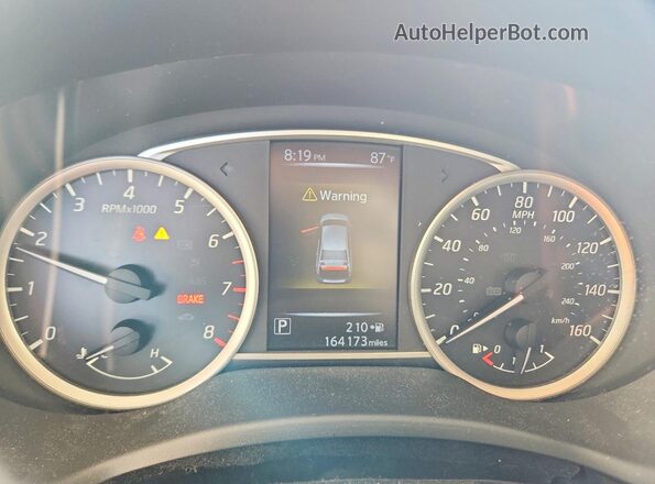 3N1AB7APXGY220073 2016 NISSAN SENTRA Blue ხელსაწყოთა პანელის ხედი