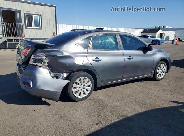 3N1AB7APXGY227072 2016 NISSAN SENTRA Gray Trasero derecho