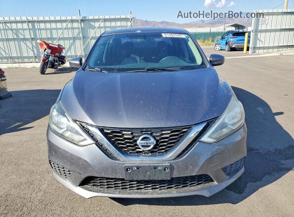 3N1AB7APXGY227072 2016 NISSAN SENTRA Gray Vista frontal