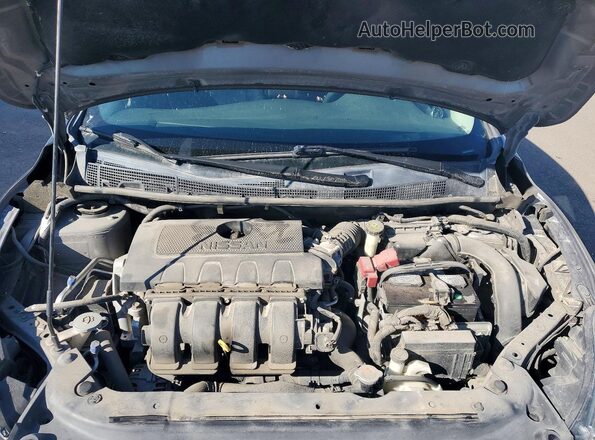 3N1AB7APXGY227072 2016 NISSAN SENTRA Gray Vista interior trasera