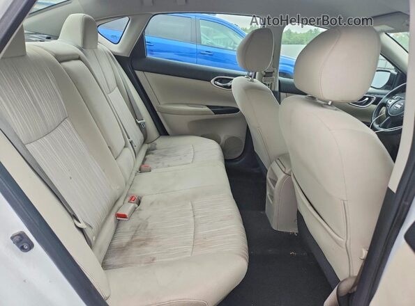 3N1AB7APXGY228240 2016 NISSAN SENTRA Белый Вид задних сидений