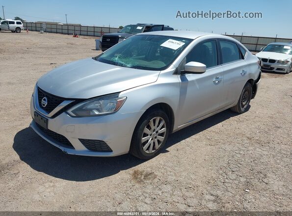 3N1AB7APXGY247757 2016 NISSAN SENTRA Silver Przód lewy