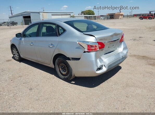 3N1AB7APXGY247757 2016 NISSAN SENTRA Silver Tył lewy