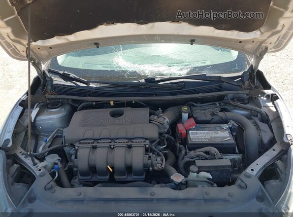 3N1AB7APXGY247757 2016 NISSAN SENTRA Silver Widok z tyłu