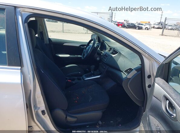 3N1AB7APXGY247757 2016 NISSAN SENTRA Silver Widok wnętrza z przodu