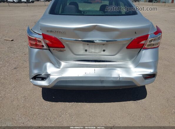 3N1AB7APXGY247757 2016 NISSAN SENTRA Silver Widok z przodu