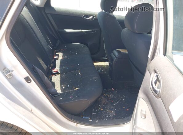 3N1AB7APXGY247757 2016 NISSAN SENTRA Silver Widok naklejki z numerem VIN