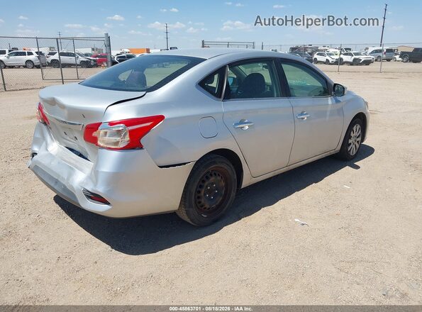 3N1AB7APXGY247757 2016 NISSAN SENTRA Silver Tył prawy