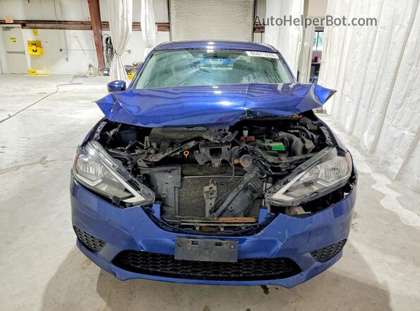 3N1AB7APXGY252084 2016 NISSAN SENTRA Blue Вид спереду