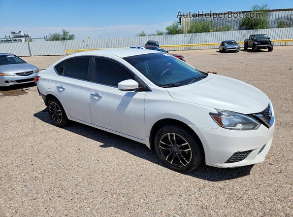 3N1AB7APXGY263053 2016 NISSAN SENTRA White Delantero derecho