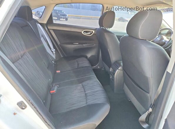 3N1AB7APXGY263053 2016 NISSAN SENTRA White Vista de los asientos traseros