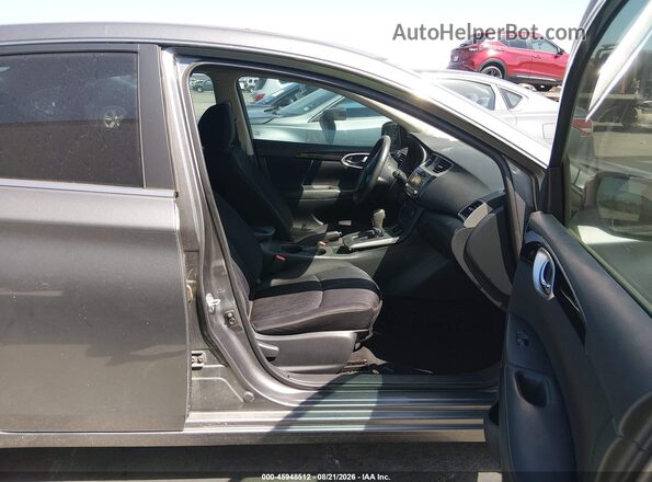 3N1AB7APXGY264655 2016 NISSAN SENTRA Gray Вид салону спереду