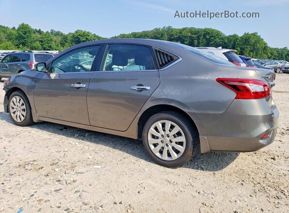 3N1AB7APXGY267183 2016 NISSAN SENTRA Gray Rear left