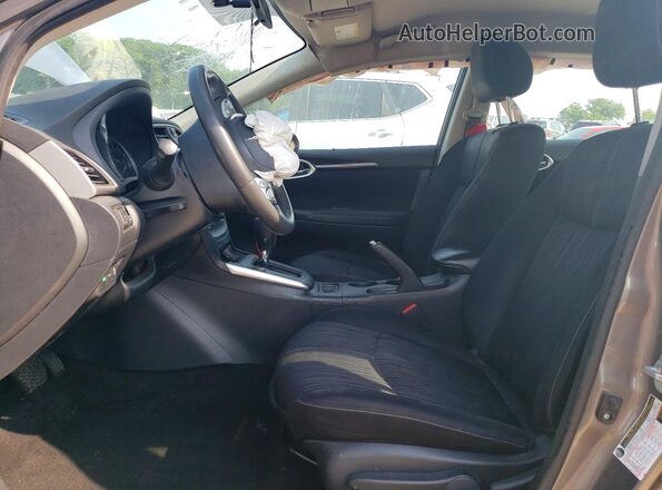 3N1AB7APXGY267183 2016 NISSAN SENTRA Gray Front interior view