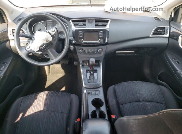 3N1AB7APXGY267183 2016 NISSAN SENTRA Gray Dashboard view