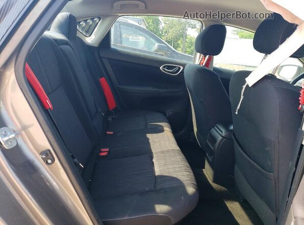 3N1AB7APXGY267183 2016 NISSAN SENTRA Gray Rear seats view