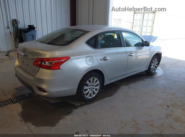 3N1AB7APXGY268852 2016 NISSAN SENTRA Silver Tył prawy