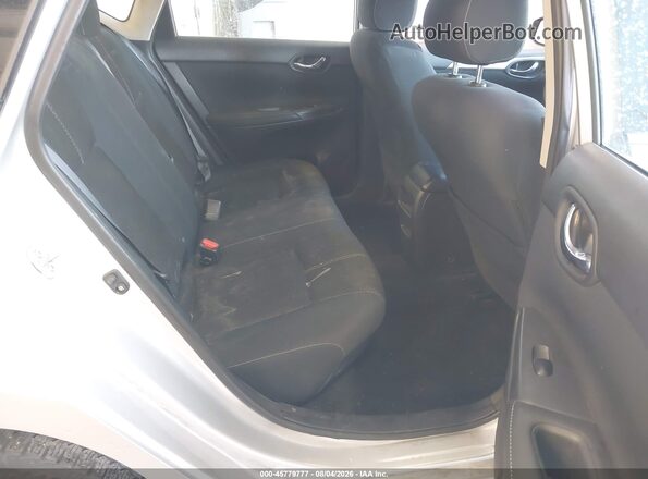 3N1AB7APXGY268852 2016 NISSAN SENTRA Silver Widok naklejki z numerem VIN