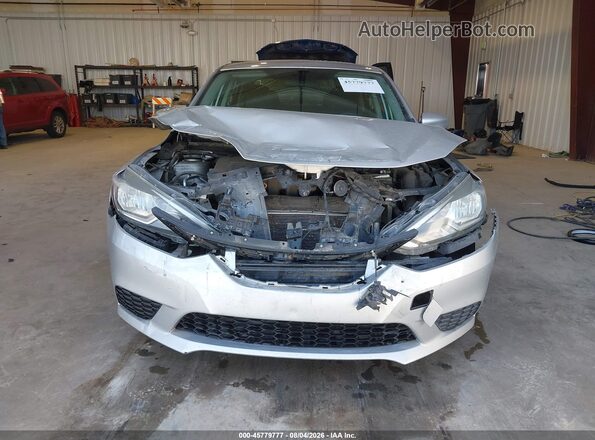 3N1AB7APXGY268852 2016 NISSAN SENTRA Silver Widok z przodu