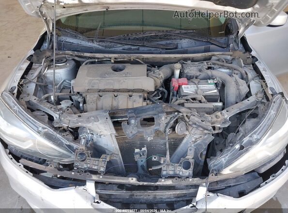 3N1AB7APXGY268852 2016 NISSAN SENTRA Silver Widok z tyłu