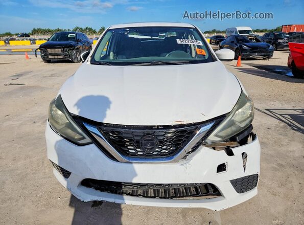 3N1AB7APXGY305981 2016 NISSAN SENTRA White Դիմացի տեսք