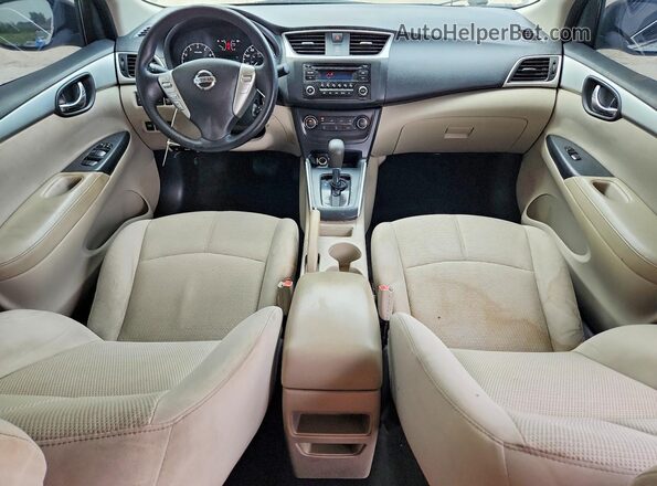 3N1AB7APXGY306354 2016 NISSAN SENTRA White Vista del salpicadero