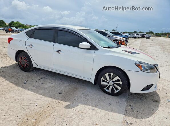 3N1AB7APXGY306354 2016 NISSAN SENTRA White Delantero derecho