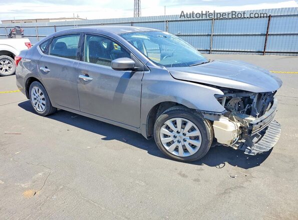 3N1AB7APXGY319461 2016 NISSAN SENTRA Gray Առջևի աջ