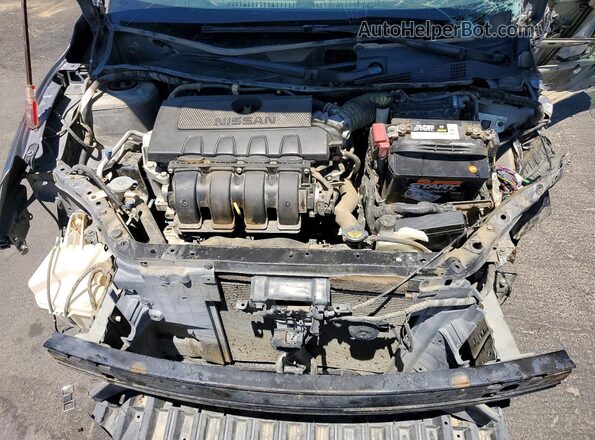 3N1AB7APXGY319461 2016 NISSAN SENTRA Gray Սալոնի հետևի տեսք