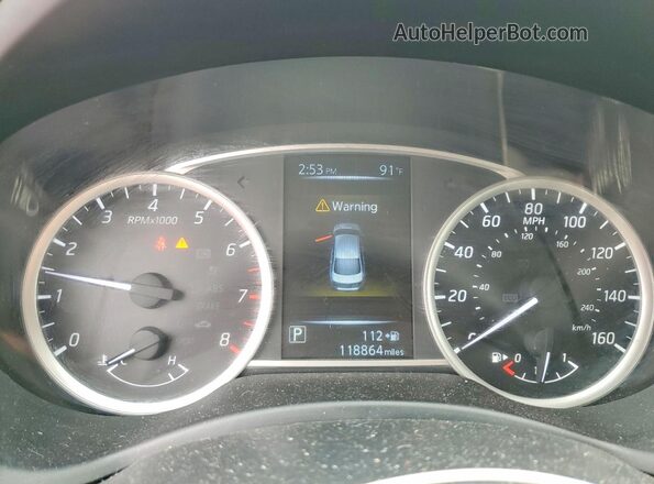 3N1AB7APXHL637837 2017 NISSAN SENTRA Gray Widok zestawu wskaźników