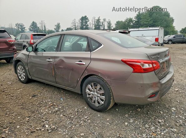 3N1AB7APXHL637837 2017 NISSAN SENTRA Gray Tył lewy