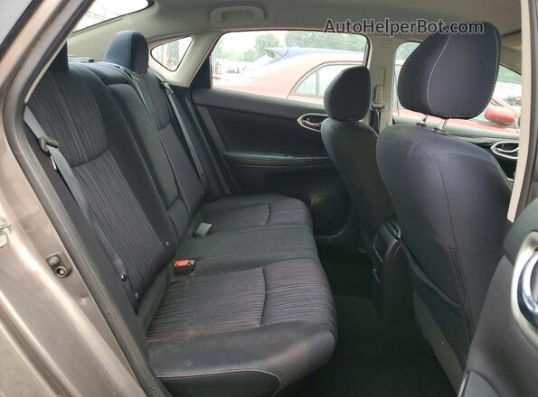 3N1AB7APXHL637837 2017 NISSAN SENTRA Gray Widok tylnych siedzeń