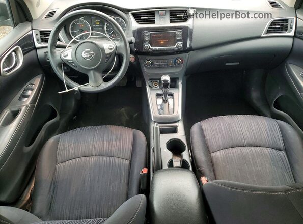 3N1AB7APXHL637837 2017 NISSAN SENTRA Gray Widok deski rozdzielczej